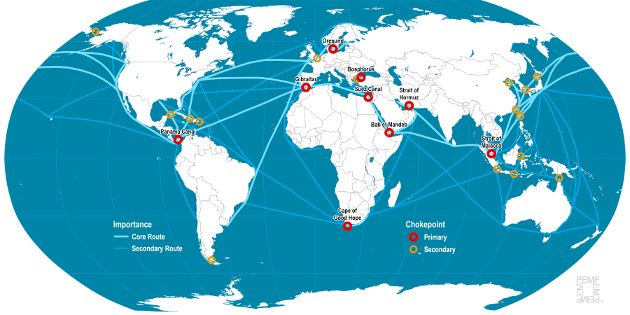 Global Ports Map